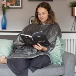 Grey Huggie Blanket