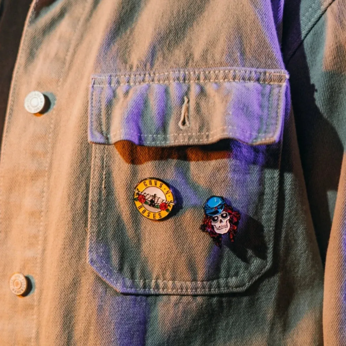 Guns N Roses 4 Pin Set