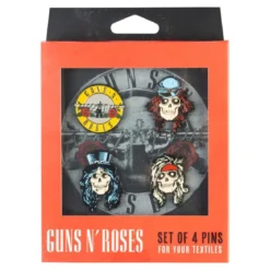 Guns N Roses 4 Pin Set