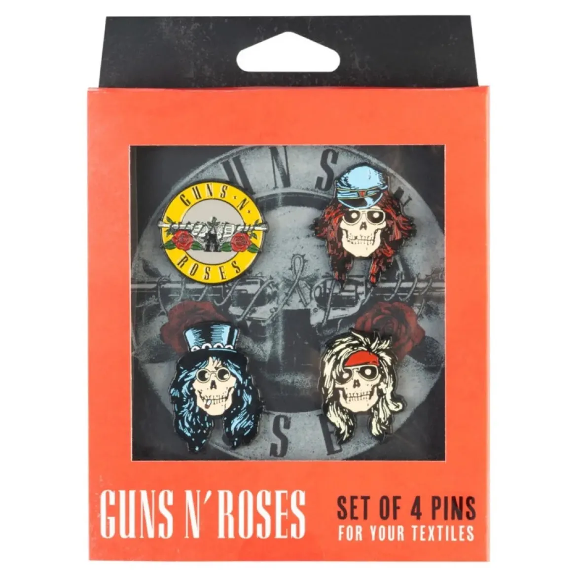 Guns N Roses 4 Pin Set