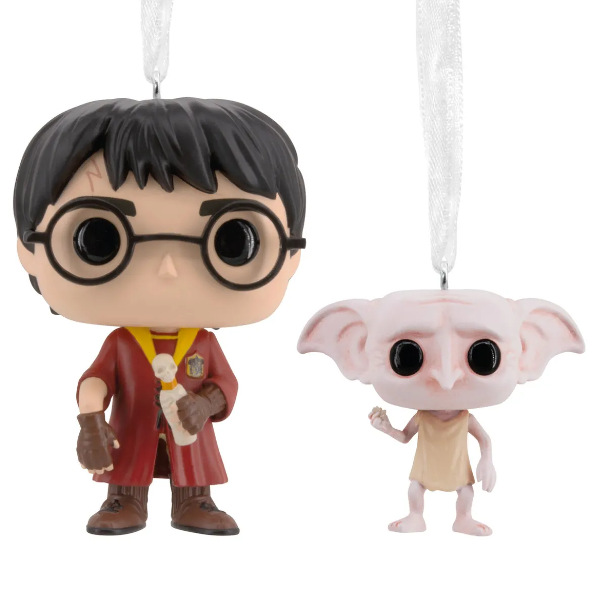 Hallmark Funko POP! Harry Potter Christmas Ornaments - 2 Pack Harry & Dobby