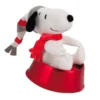 Hallmark PEANUTSTM Plush Christmas Tree Topper - SNOOPY Dog Bowl