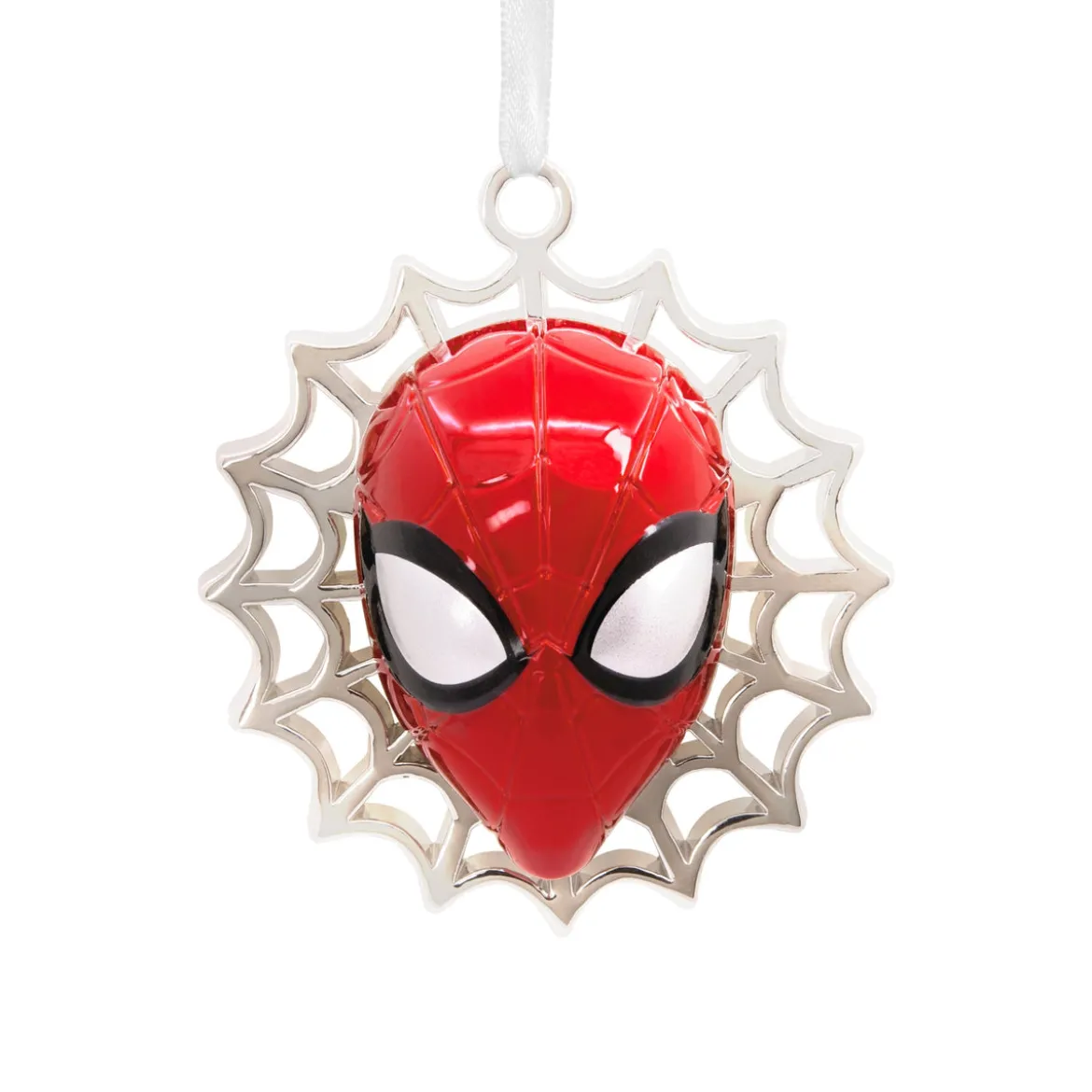 Hallmark Premium Metal Marvel - Spider-Man Head Ornament