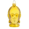Hallmark Star Wars Glass Ornament - C-3PO Gold Head