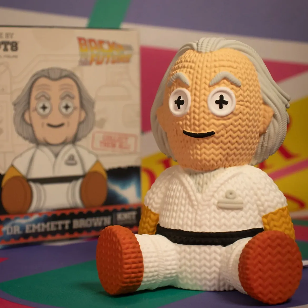 Handmade By Robots Doc Brown Vinyl Figure