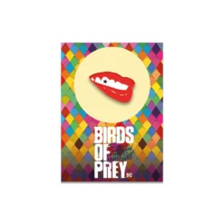 Harley Quinn Birds of Prey Collectable Pin Badge - Lips