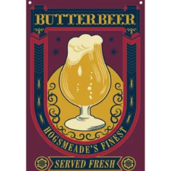 Harry Potter Butterbeer Wall Banner