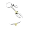 Harry Potter Golden Snitch Keyring and Pin Badge - Silver