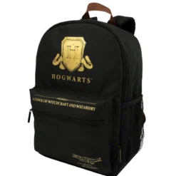 Harry Potter Hogwarts Shield Black Backpack
