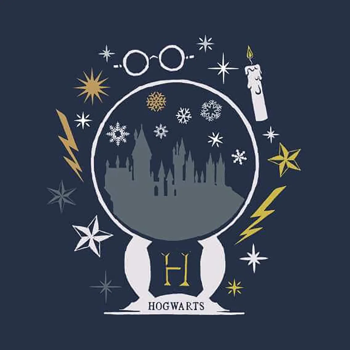 Harry Potter Hogwarts Sweatshirt - Navy