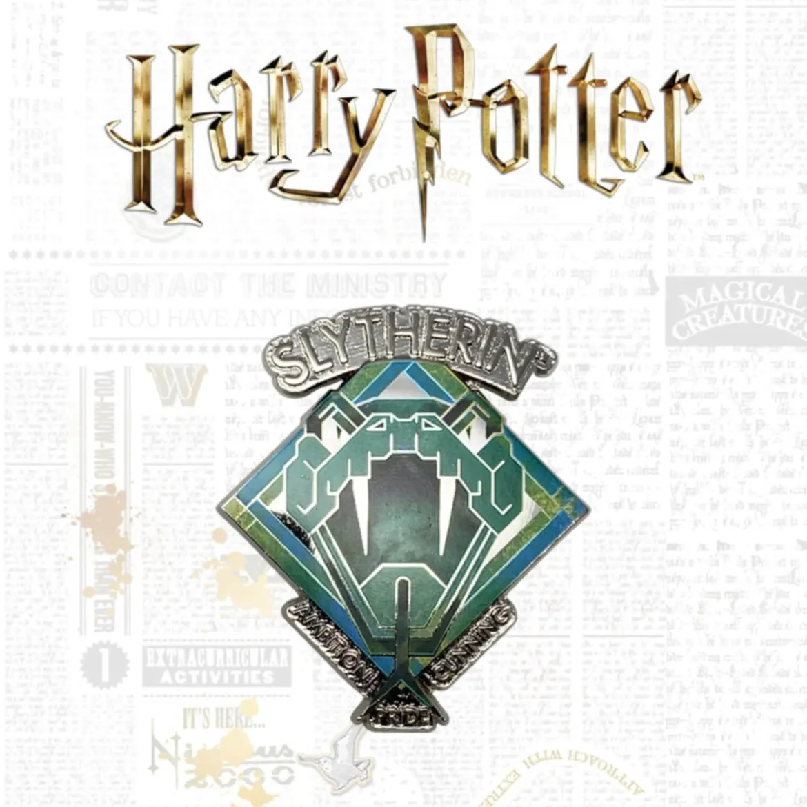 Harry Potter Limited Edition Slytherin Pin Badge