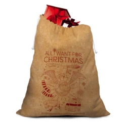 Harry Potter Officially Licensed Christmas Hessian Sack