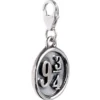 Harry Potter Sterling Silver Platform 9 3/4 Clip on Charm