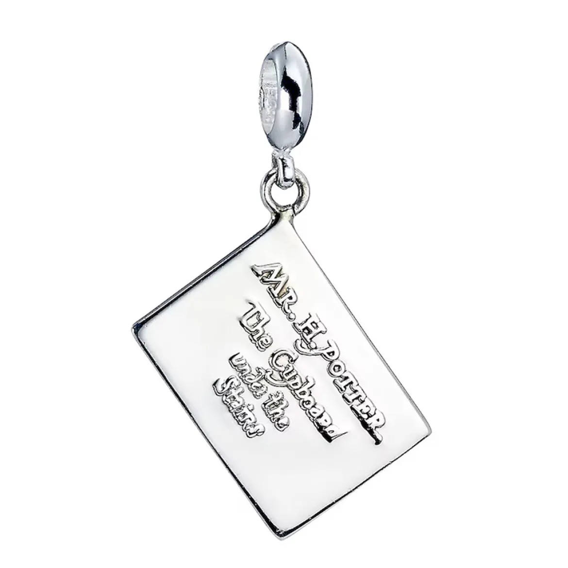 Harry Potter Sterling Silver Hogwarts Acceptance Letter Clip on Charm