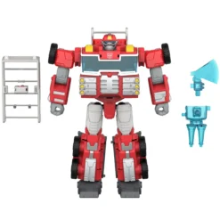 Hasbro Transformers Toys Age of the Primes Voyager Class Rescue Bot Heatwave 7 Action Figure, 8+