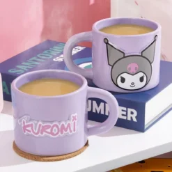 Hello Kitty Kuromi Embossed Mug