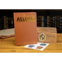 Hogwarts Alumni Notebook and Sticker Set