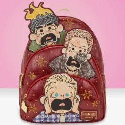 Home Alone by Loungefly Triple Pocket Mid-Size Backpack