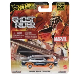 Hot Wheels Premium Pop Culture Marvel Ghost Rider Charger