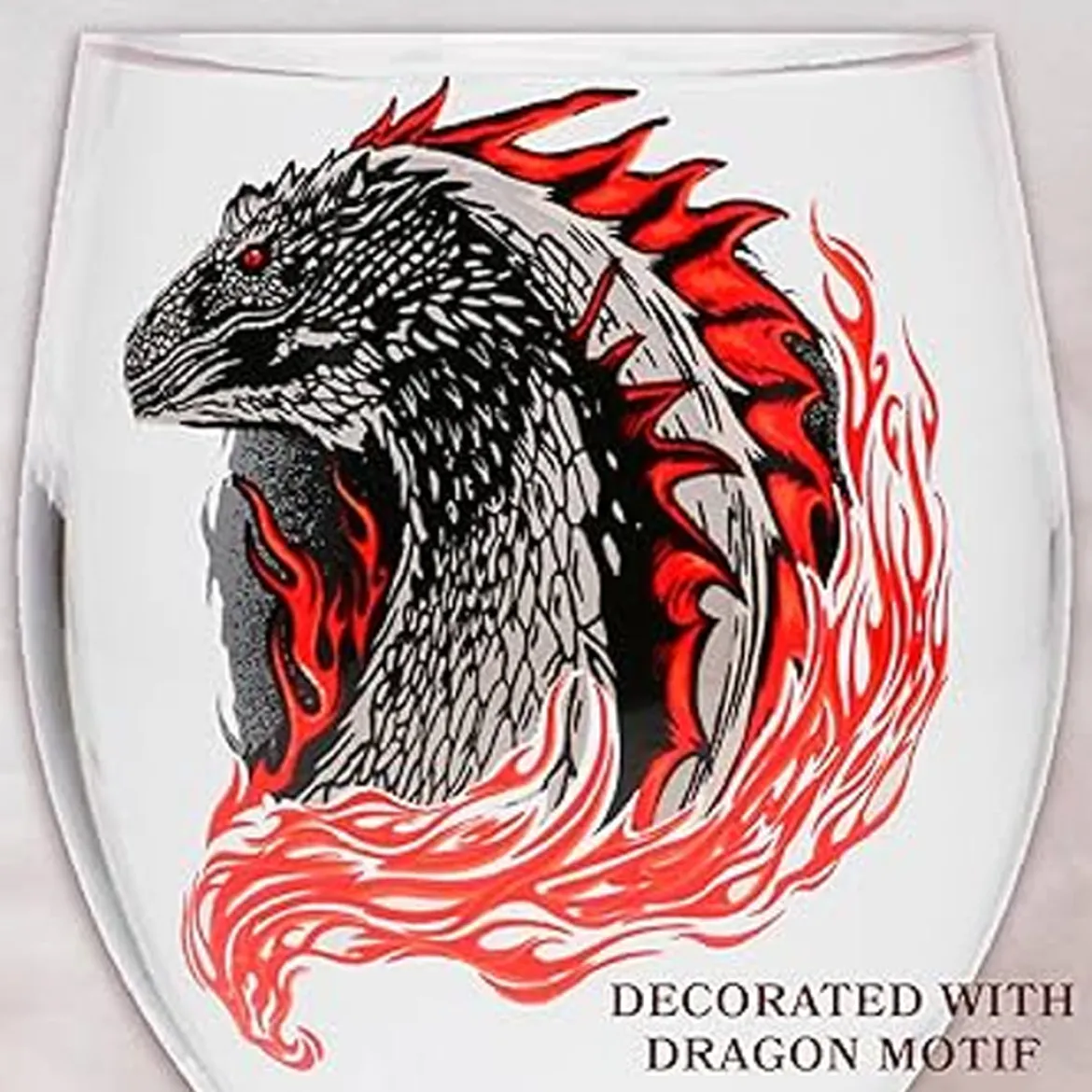House of The Dragon Colour Changing Glass Goblet