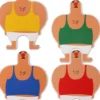 Hungry Acrobat Coasters