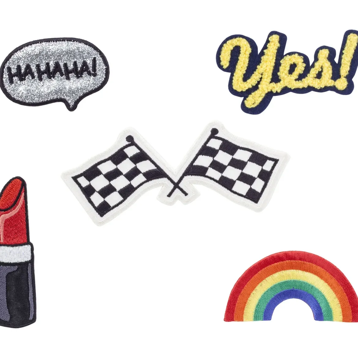 Iron On Patch Girl Power Set