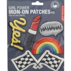 Iron On Patch Girl Power Set