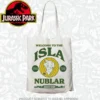 Jurassic Park Isla Nublar Tote Bag By Fanattik
