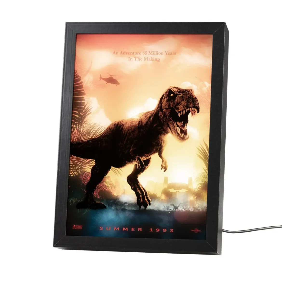 Jurassic Park LED Framed Print