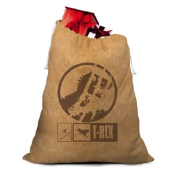 Jurassic Park Officially Licensed Christmas Hessian Sack