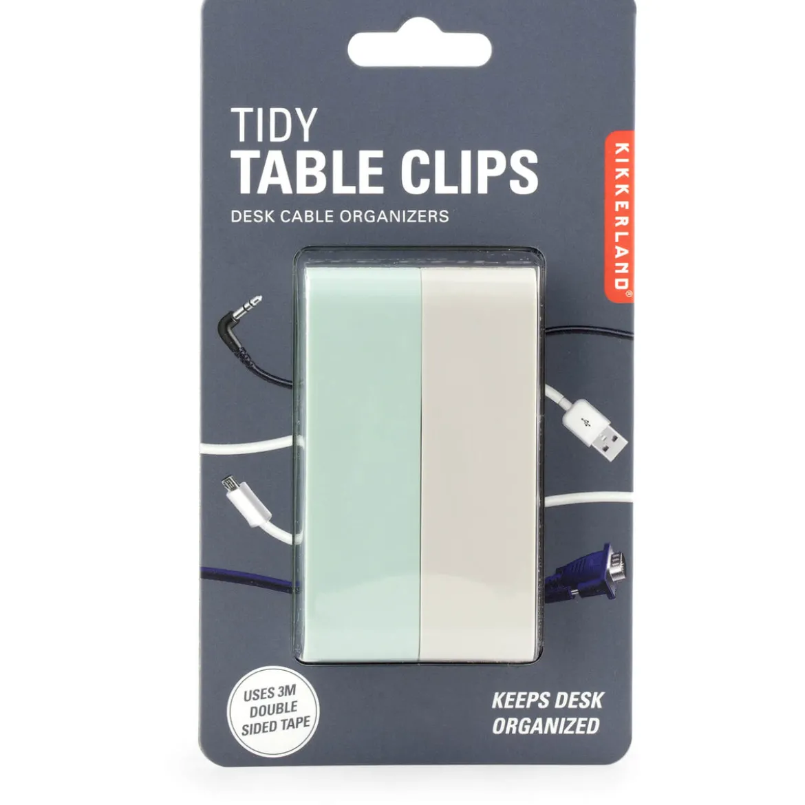Kikkerland Tidy Table Clips