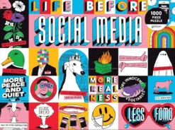Life Before Social Media Jigsaw Puzzle