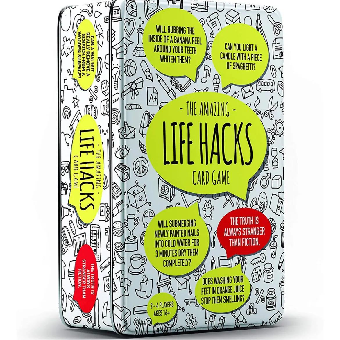 Life Hacks Tin Card Game