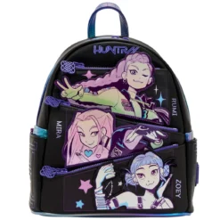 Loungefly K-Pop Demon Hunters Huntrix Mini Backpack