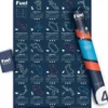 Luckies-Fuel Race Tracks Poster