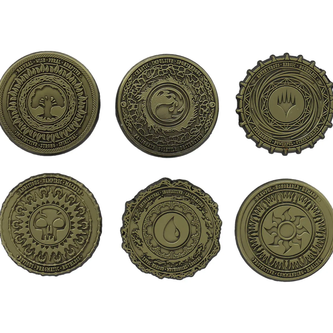 Magic the Gathering Limited edition set of 6 pins by Fanattik