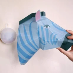 Make Your Own Zebra Head Light