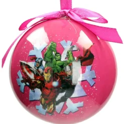 Marvel Christmas Bauble - Characters Snowflake