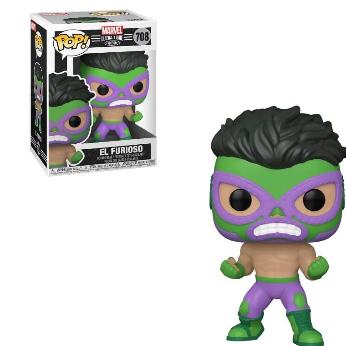 Marvel Luchadores Hulk Pop! Vinyl