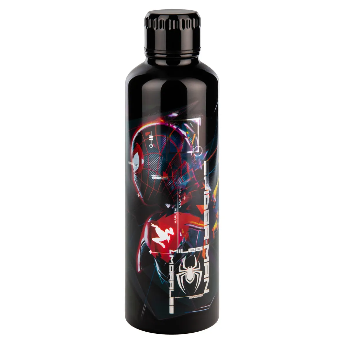 Marvel'S Miles Morales Metal Water Bottle
