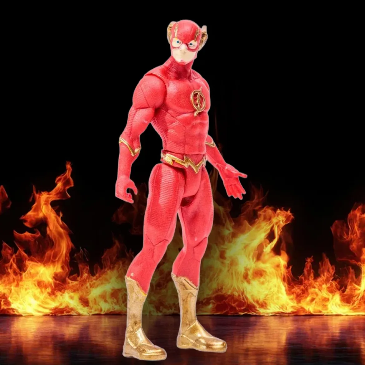 McFarlane DC Direct - 3IN Comic With Figure WV1 - The Flash (Flashpoint)