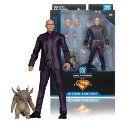McFarlane Toys DC Comics Superman Movie Lex Luther with Baby Kaiju Deluxe Action Figure 7