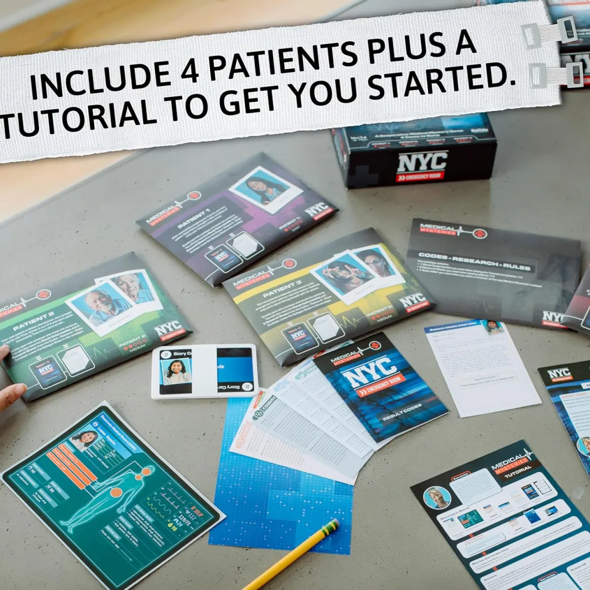 Medical Mysteries Strategy Game