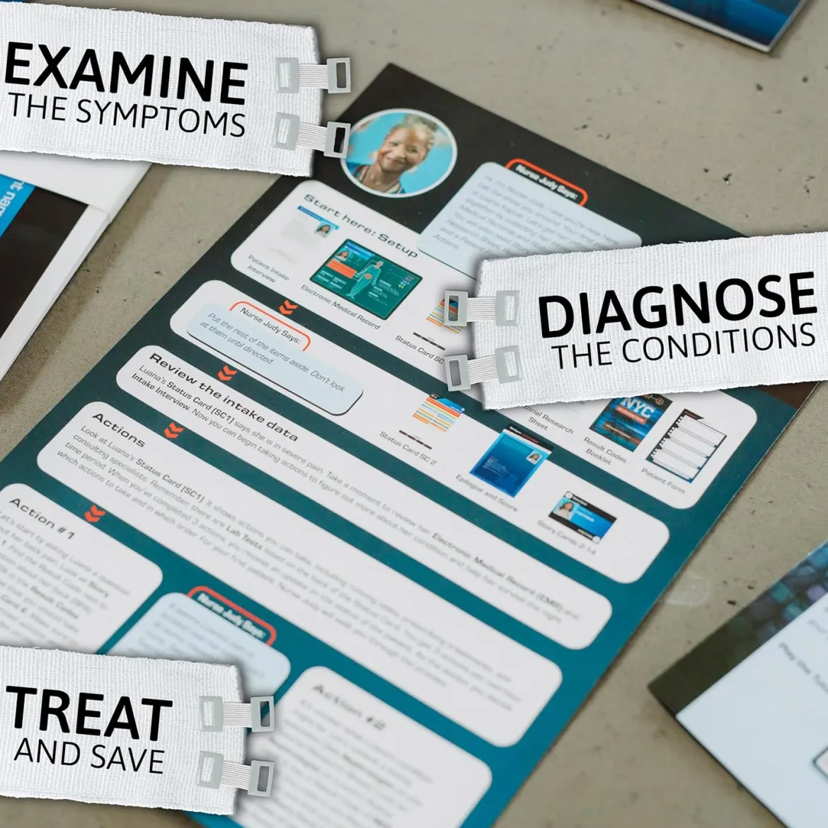 Medical Mysteries Strategy Game