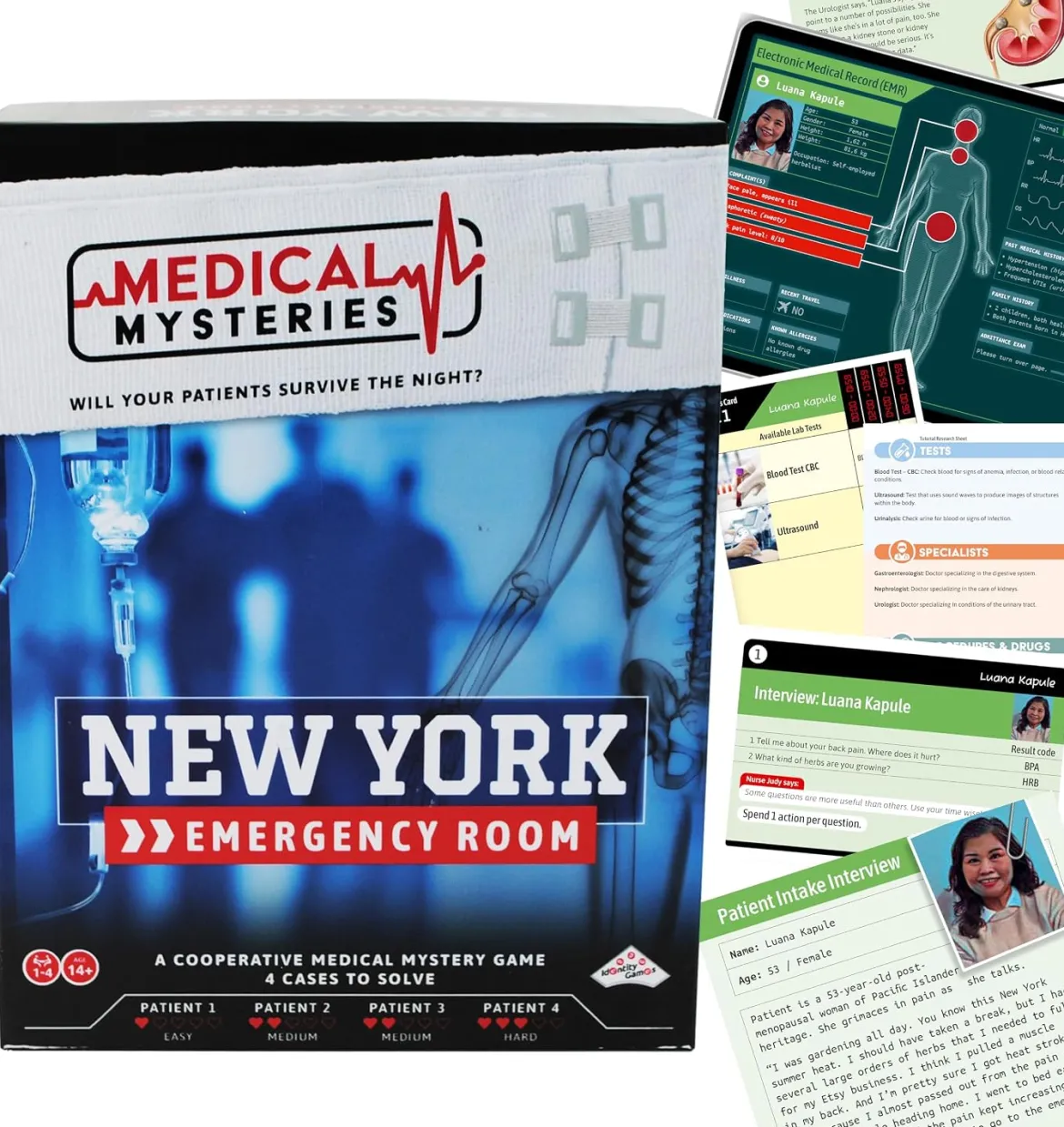 Medical Mysteries Strategy Game