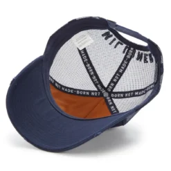 Milliner Born Not Made Trucker Cap - Navy