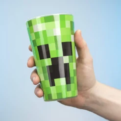 Minecraft Pint Glass Creeper