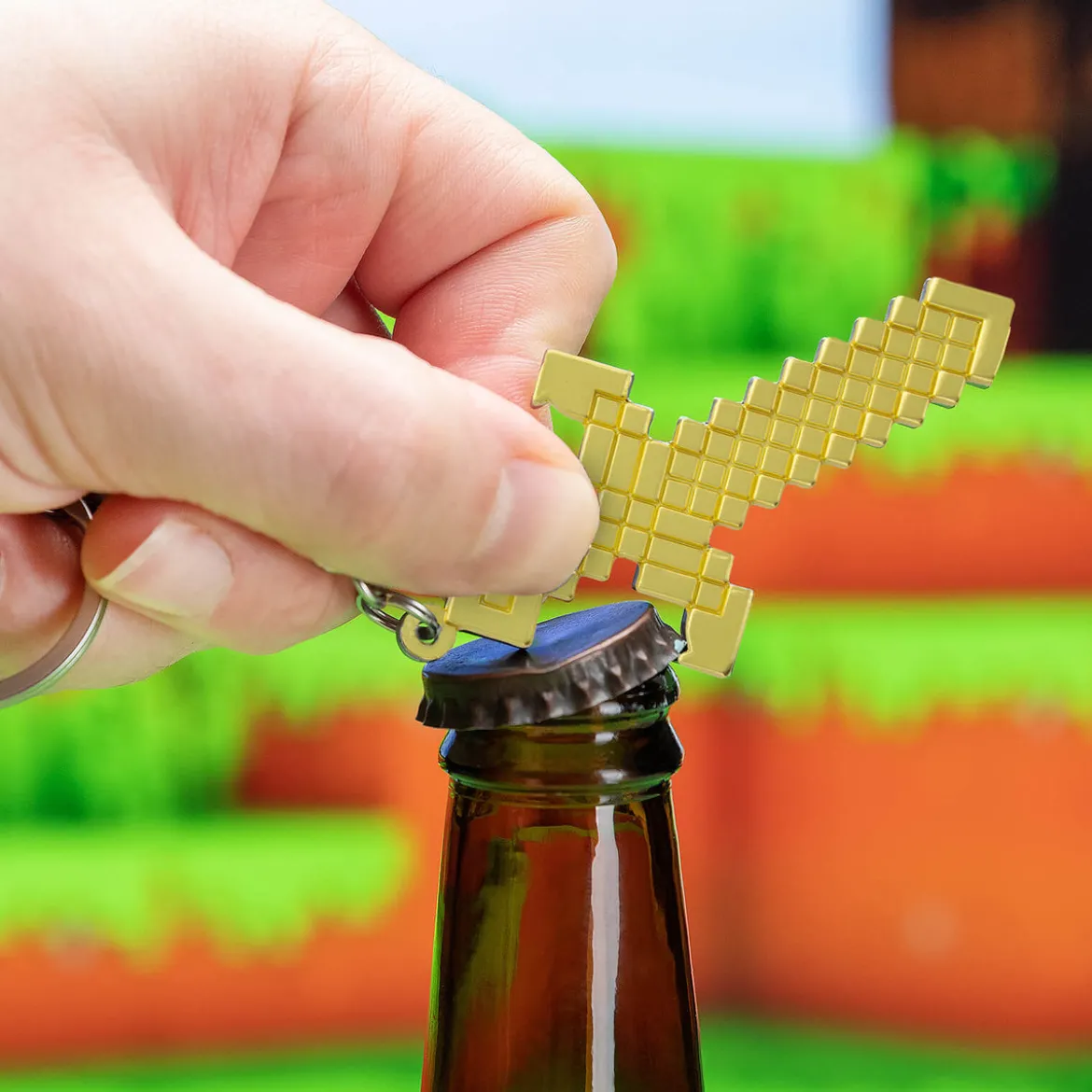 Minecraft Sword Bottle Opener