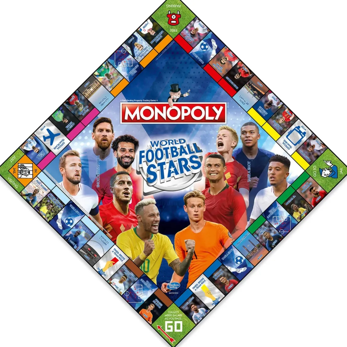 Monopoly Board Game - World Football Stars Edition