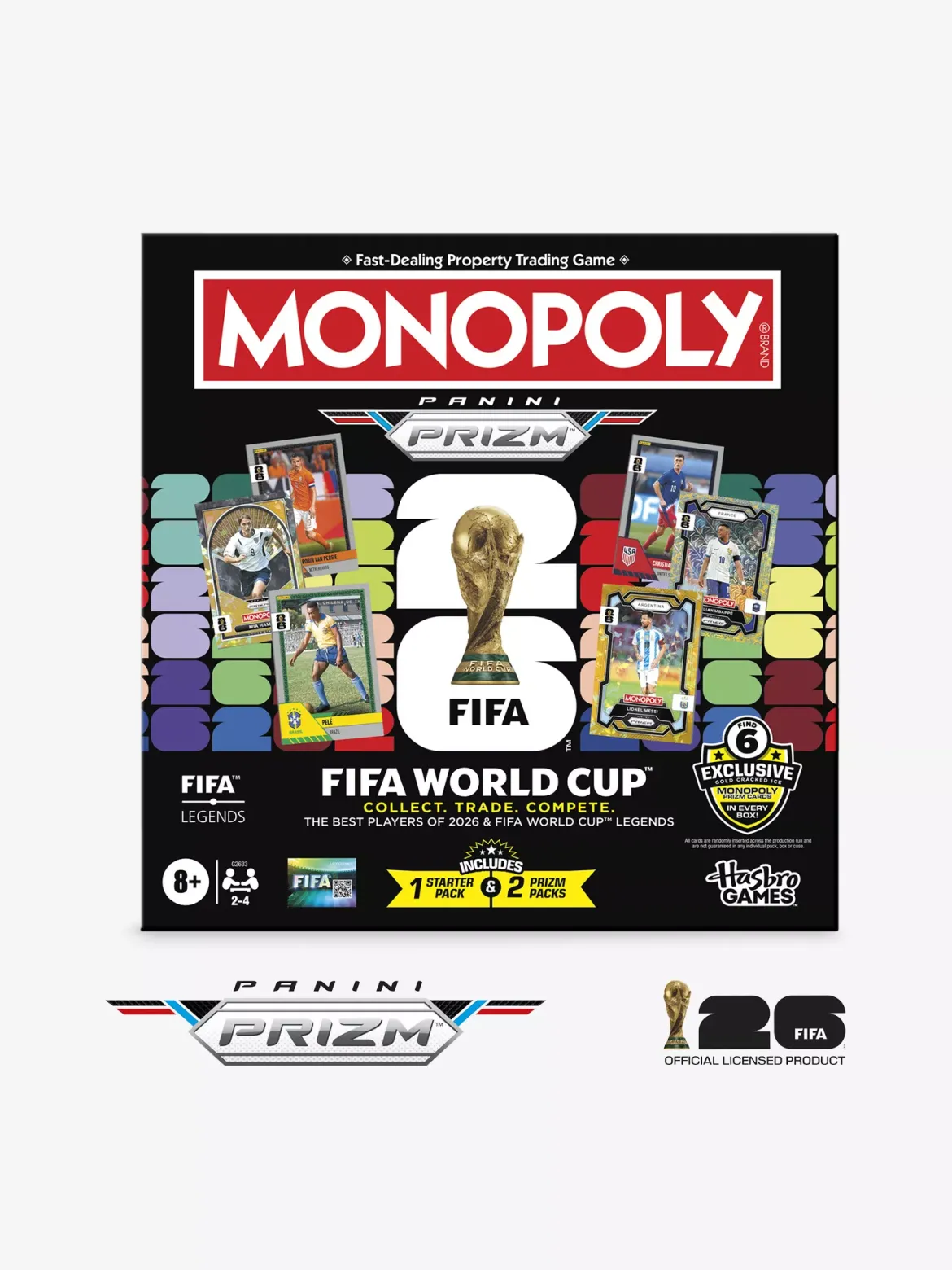 Monopoly Panini Prizm: FIFA World Cup Board Game